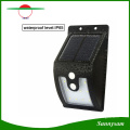 10 LED de luz solar al aire libre con sensor de movimiento Lámparas solares 300 lúmenes de resistente al agua para lámpara de seguridad de jardín